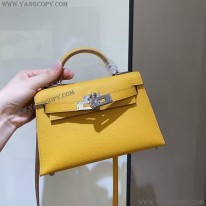 エルメス スーパーコピー ケリーミニ2 カザック エプソン シルバー金具 he19014