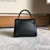 エルメス 偽物 ケリードール ブラック ゴールド金具 erp07693