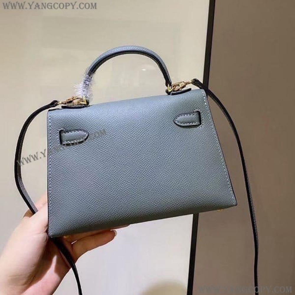 エルメス 偽物 ケリーミニ2 カザック エプソン シルバー金具 he1909