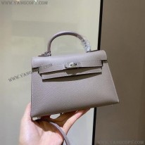 エルメス スーパーコピー N級 ケリーミニ2 カザック エプソン シルバー金具 he19012