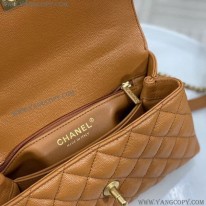 シャネル コピー トップハンドル フラップ バッグ shg91390
