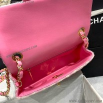 シャネル コピー ミニフラップバッグ ツイード shf46010