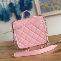 シャネル 偽物 スモール トップハンドルフラップバッグ shp09693