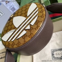 コラボ アディダス×グッチ コピー GG キルティングレザー ショルダーバッグ 702640UVSKT7268