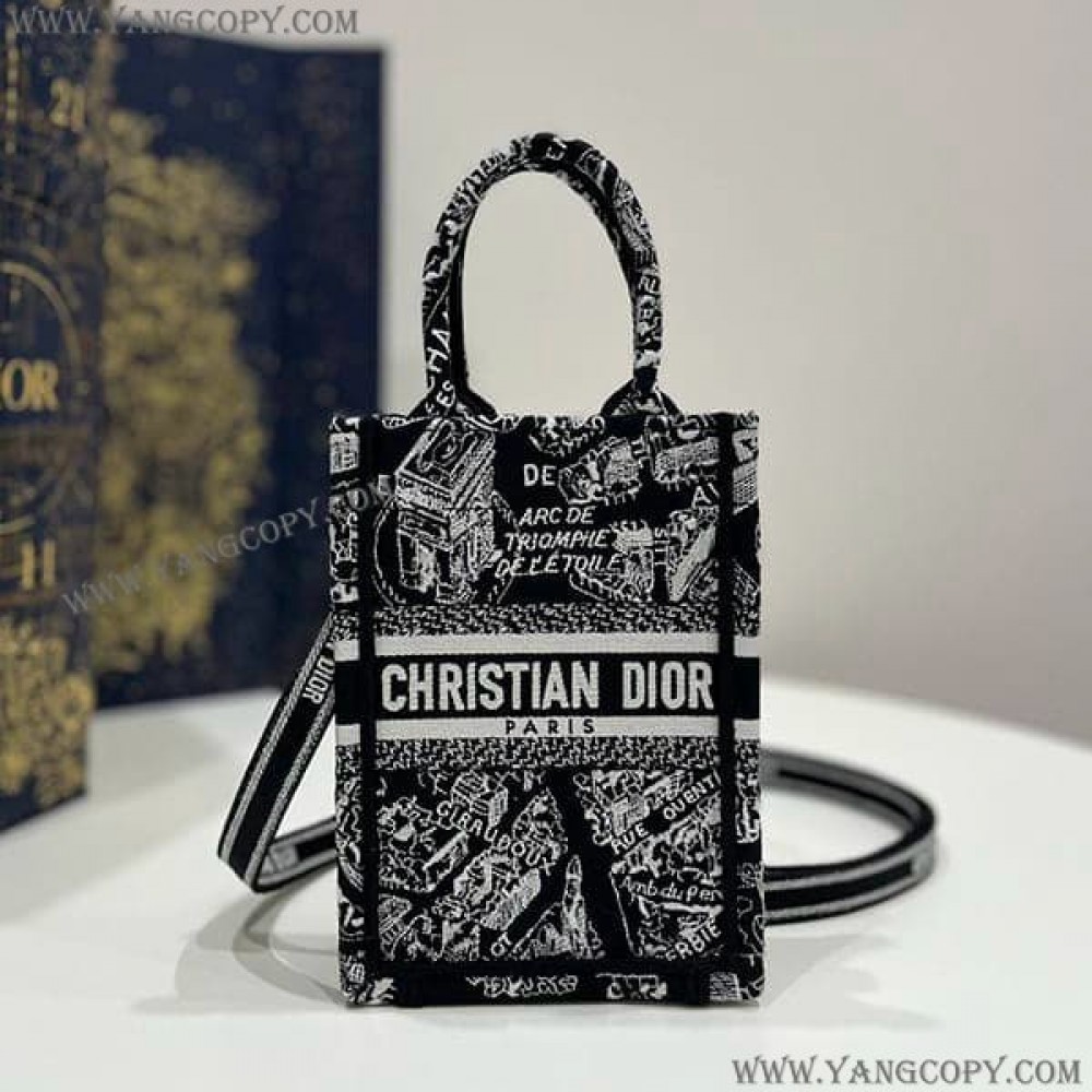 ディオール スーパーコピー BOOK TOTE ミニ フォンバッグ S5555COMPM993