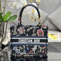 ディオール スーパーコピー ブックトート Dior Petites Fleurs刺繍 deb77065