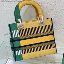 ディオール 偽物 MEDIUM LADY D-LITE BAG フラワーポップ 刺繍 def95705