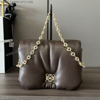 ロエベ スーパーコピー Goya Puffe ナッパ ラムスキン ショルダーバッグ loo11667