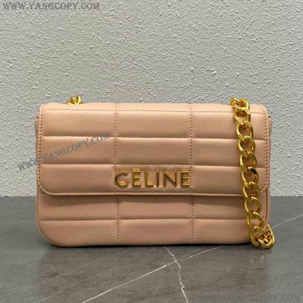 セリーヌ 偽物 チェーン ショルダーバッグ マトラッセ モノクローム 2色 111273EPZ