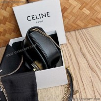 セリーヌ スーパーコピー 16 チェーンウォレット ブラック 10G453CQ738NO