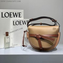 ロエベ 偽物 ゲート バムバッグ ラージ スエード＆カーフスキン loy19447