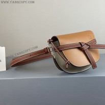 ロエベ 偽物 ゲート バムバッグ ラージ スエード＆カーフスキン loe97133