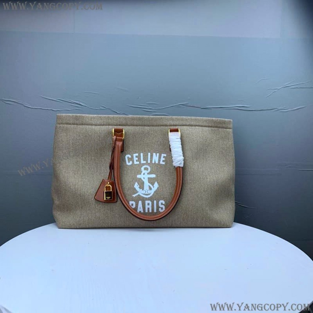 セリーヌ スーパーコピー トートバッグ ホリゾンタル カバ アンカープリント☆関税込 190062DFT02NT