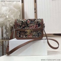 セリーヌ 偽物 ショルダーバッグ ミディアム トリオンフバッグ テキスタイル 191242CD35KZ