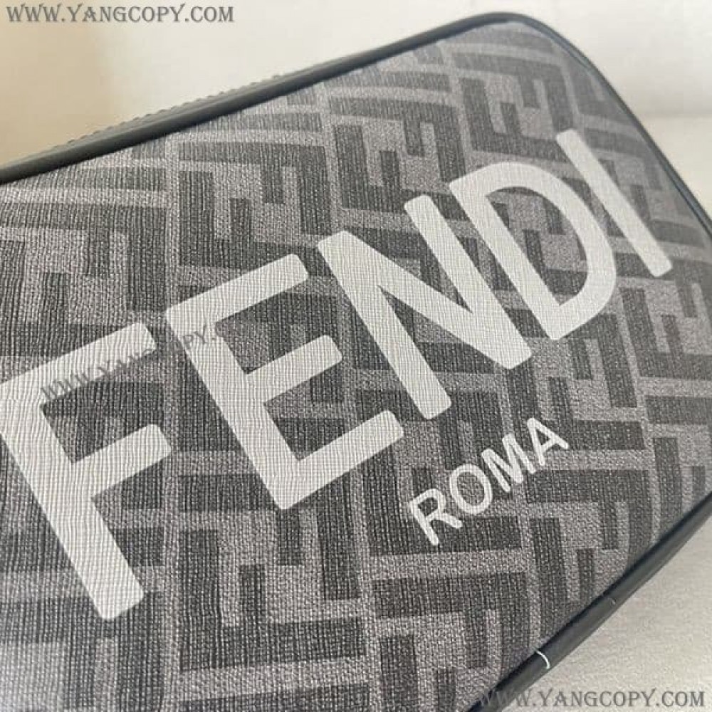 フェンディ スーパーコピー ROMA FFファブリック カメラケース feg56072