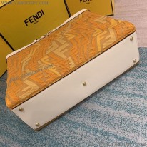フェンディ コピー ピーカブー エックストート FFウール フィッシュアイ バッグ feh64338