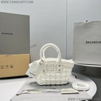 バレンシアガ 偽物 ビストロ XXS ストラップ付きバスケット 6780282IE3Y9000