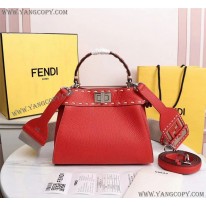 フェンディ 偽物 カブー ミニ フルグレインレザー バッグ fei76775