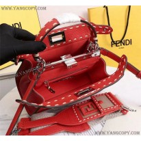 フェンディ 偽物 カブー ミニ フルグレインレザー バッグ fei76775