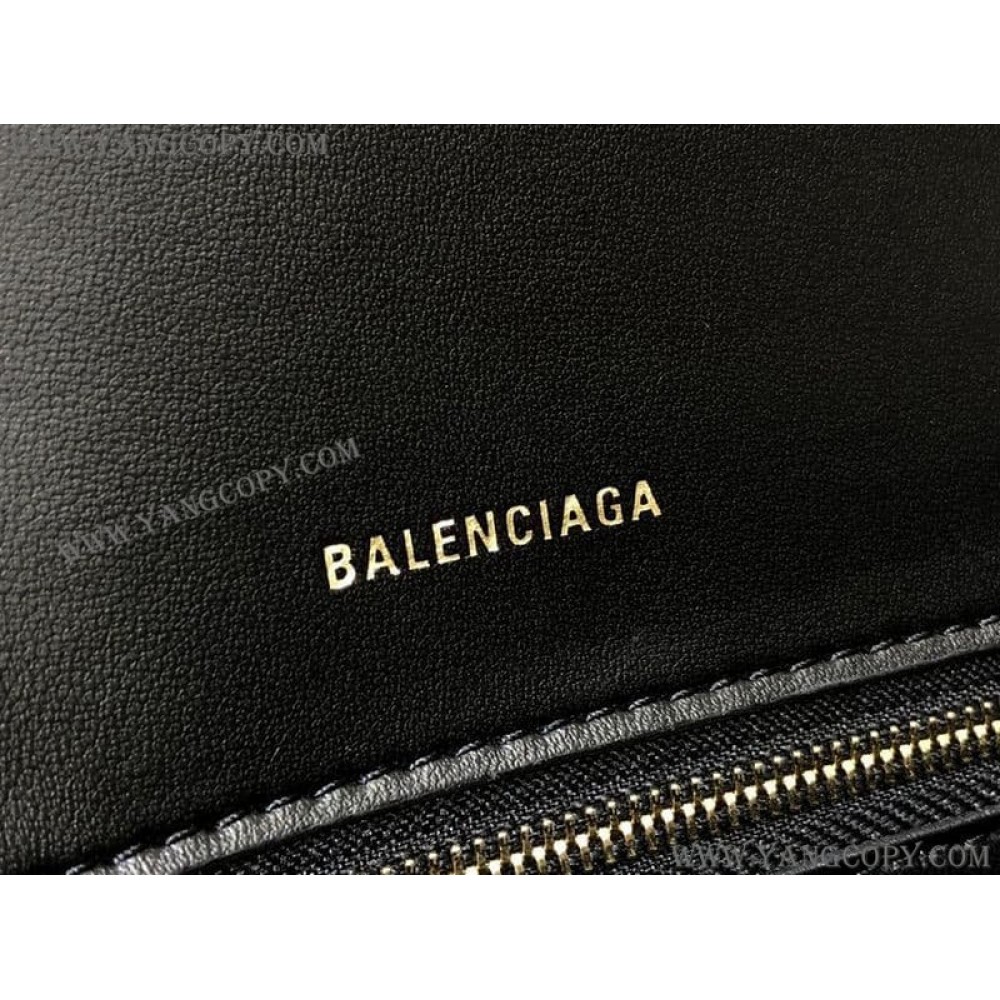 バレンシアガ 偽物 アワーグラス トップ ハンドル バッグ baa78195