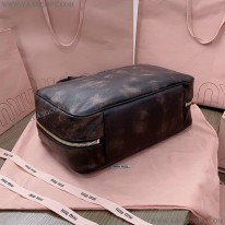 ミュウミュウ 偽物 レザートップハンドルバッグ myi21738