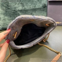 サンローラン 偽物 ルル パファー ミディアム バッグ キルティング San54543
