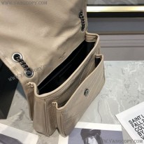 サンローラン 偽物 ショルダーバッグ ニキ ベイビー クリンクルヴィンテージレザー Sav69448
