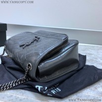 サンローラン 偽物 ショルダーバッグ ニキ ミディアム クリンクルヴィンテージレザー 2モデル 6331580EN0430