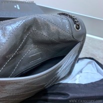 サンローラン 偽物 ショルダーバッグ ニキ ミディアム クリンクルヴィンテージレザー 2モデル 6331580EN0430