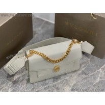 ブルガリ スーパーコピー SERPENTI FOREVER 白 ナッパ ハンドバッグ Buy87368