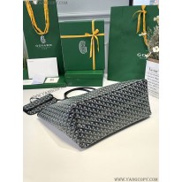 ゴヤール 偽物 サンルイ GMブラックトートバッグ Gos91186