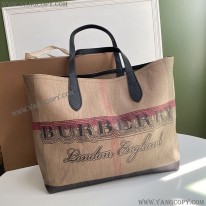 バーバリー 偽物 ポケットバッグ アウトドア旅行 チェック リバーシブルバッグ Bag40122