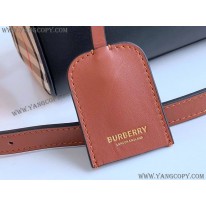 バーバリー 偽物 トートバッグ ミディアム キャンバス ハーフキューブバッグ Bam02505