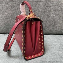 ヴァレンティノ スーパーコピー 激安 カーフレザー スタッズ バッグ パロディ Vui10998