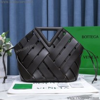 ボッテガ ヴェネタ スーパーコピー ポイント トップハンドルバスケット ミディアムバッグ ブラック bop78460