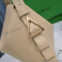 ボッテガ ヴェネタ 偽物 クレードル スモールショルダーバッグ ポリッジ bow19654