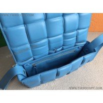 ボッテガ ヴェネタ スーパーコピー パデットカセット ショルダーバッグ ブルー bou77826