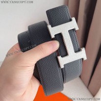 エルメス スーパーコピー シルバー アンクレH 38mm リバーシブルベルト erk68545