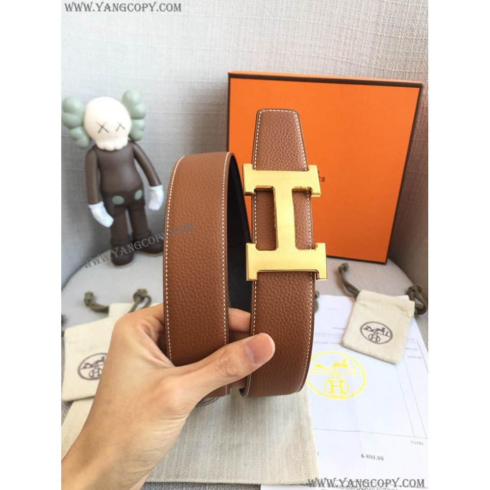 エルメス 偽物 Hベルト ベルトバックル ミニ コンスタンス リバーシブルベルト38mm ery17295