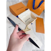 ルイヴィトン 偽物 サンチュール・LVイニシャル 30MM リバーシブルベルト vuh34796
