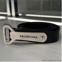 バレンシアガ スーパーコピー ラージ ベルト ブラック bai03214