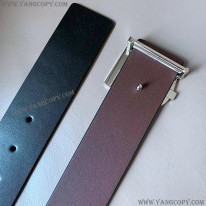 バーバリー コピー モノグラムバックル レザーベルト Bau56833