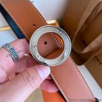 バーバリー コピー エングレイブバックル レザーベルト Baf16330