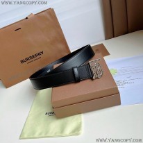 バーバリー スーパーコピー パーフォレーテッド モノグラム レザーベルト 80548701