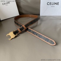 セリーヌ 偽物 MEDIUM TRIOMPHE BELTミディアムトリオンフベルト Ceo03664