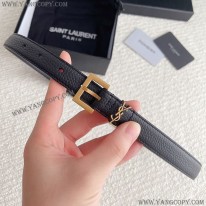 サンローラン コピー モノグラム ナローベルト 20mm Sar77360