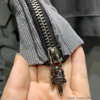 クロムハーツ スーパーコピー ロングＴシャツ ホースシュー スター ブラック Kus10523