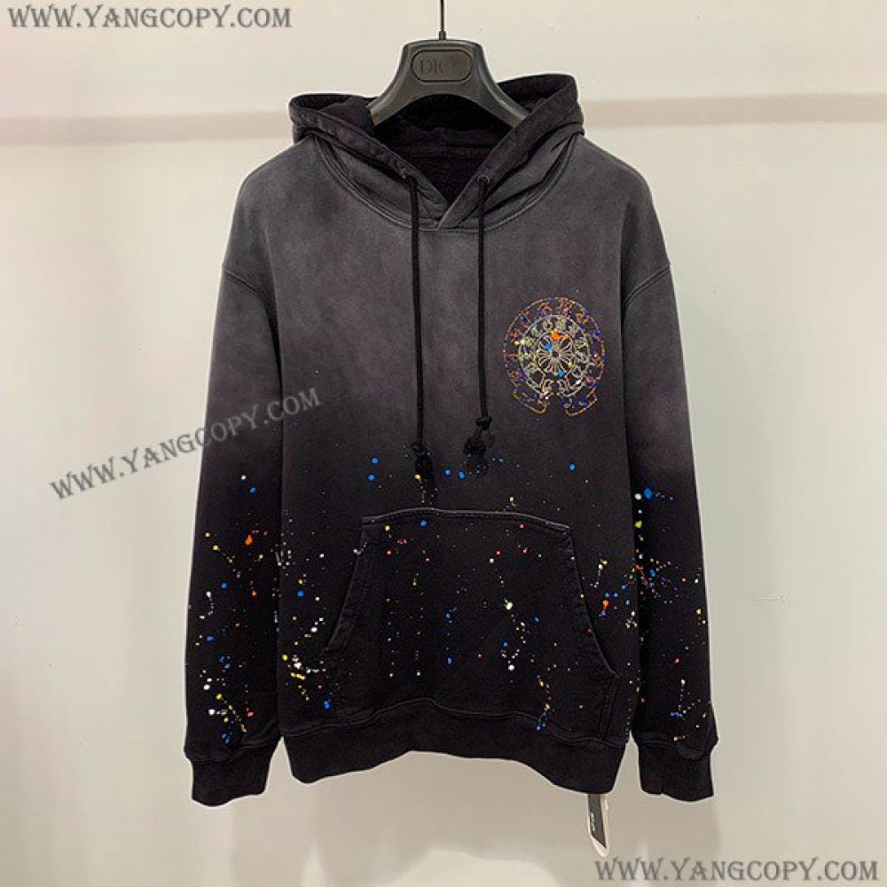クロムハーツ コピー ホースシュー パーカー LOS ANGELES HOODIE Kus13905