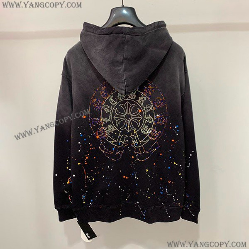クロムハーツ コピー ホースシュー パーカー LOS ANGELES HOODIE Kus13905