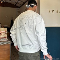 クロムハーツ スーパーコピー ホースシュー クルーネック 袖ロゴ スウェット Kut77281